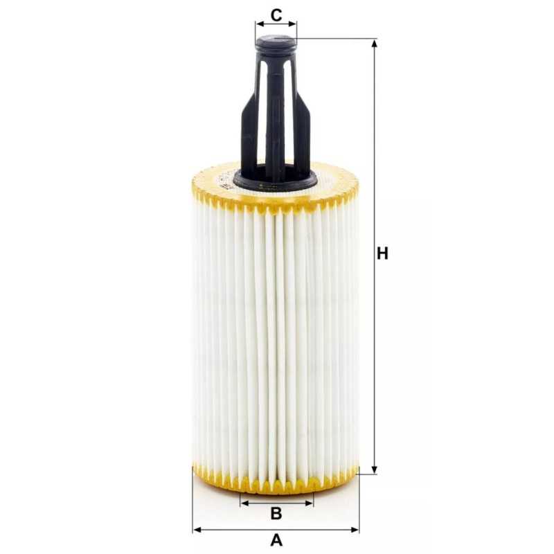 Mann alyvos filtras HU7025Z