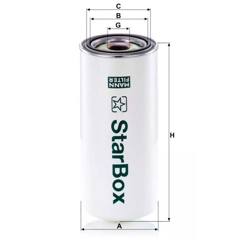 LB 13145/21 MANN filtras SP kompresoriams, alyvos separatorius