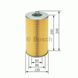 1457429740 BOSCH alyvos filtras