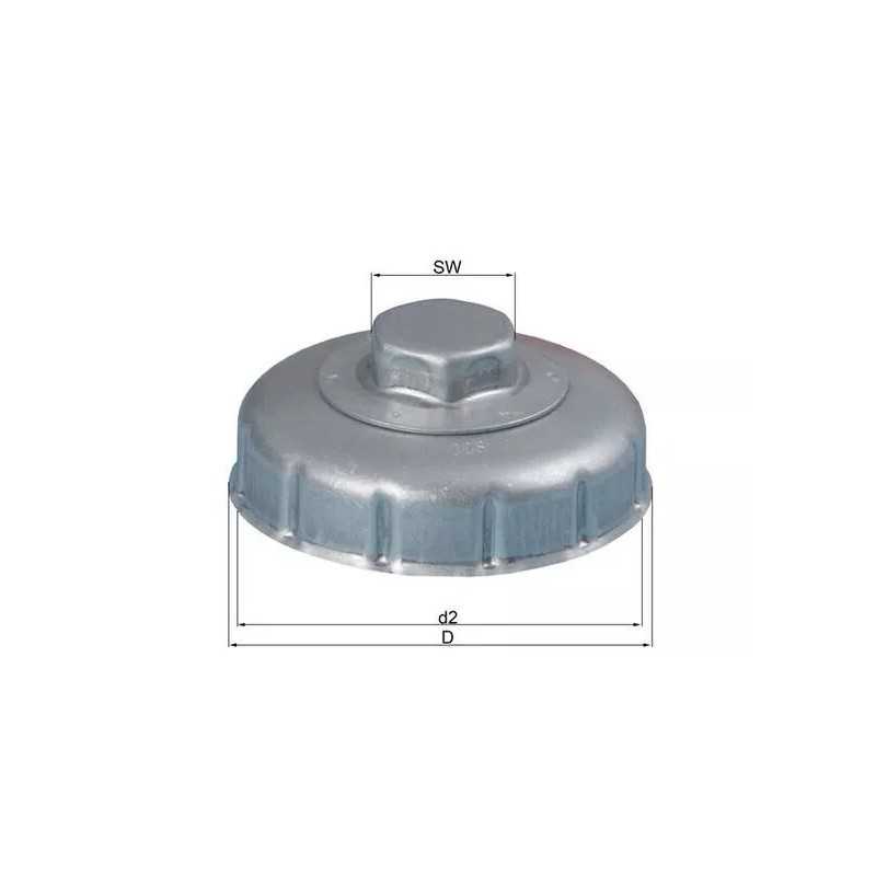 OCS 7 Knecht alyvos filtro raktas
