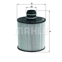 OX 779 D Eco Knecht alyvos filtras