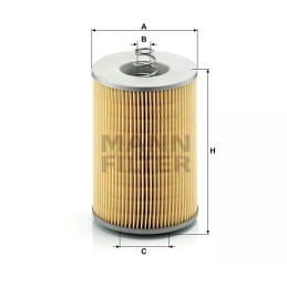 H 1275X MANN-FILTER alyvos filtras MAN F90