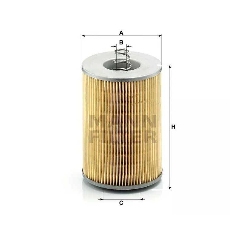 H 1275X MANN-FILTER alyvos filtras MAN F90