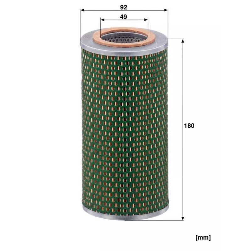H 1053/2N MANN-FILTER alyvos filtras