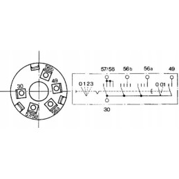 Šviesos jungiklis 23101000 cobo