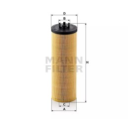 HU 842X MANN-FILTER alyvos filtras AUDI A4, A6
