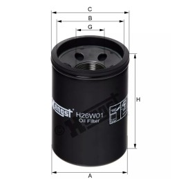 H26W01 Hengst alyvos filtras