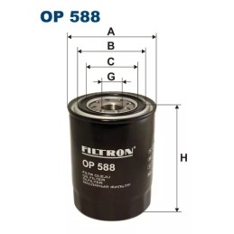 OP 588 FILTRON alyvos filtras
