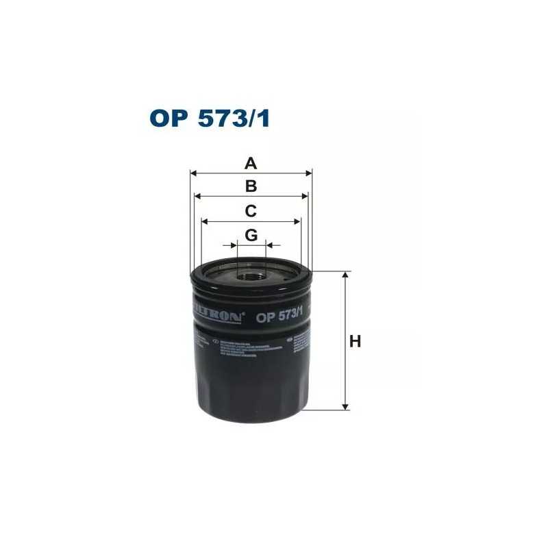 OP 573/1 FILTRON alyvos filtras