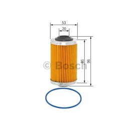 F 026 407 109 BOSCH alyvos filtras