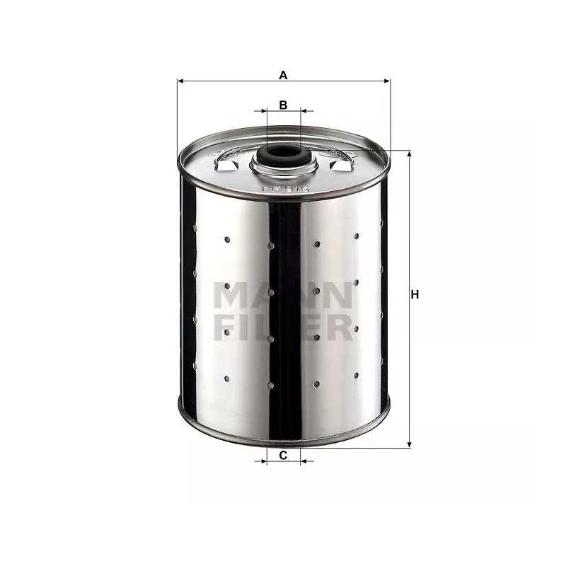 PF 915N MANN-FILTER alyvos filtras PORSCHE