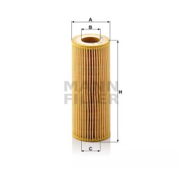 HU 722X MANN-FILTER alyvos filtras BMW 320D (E46) 8/01-