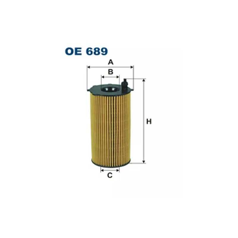 OE 689 FILTRON alyvos filtras