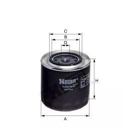 H205W01 Hengst alyvos filtras