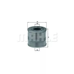 OX 122 D Knecht alyvos filtras