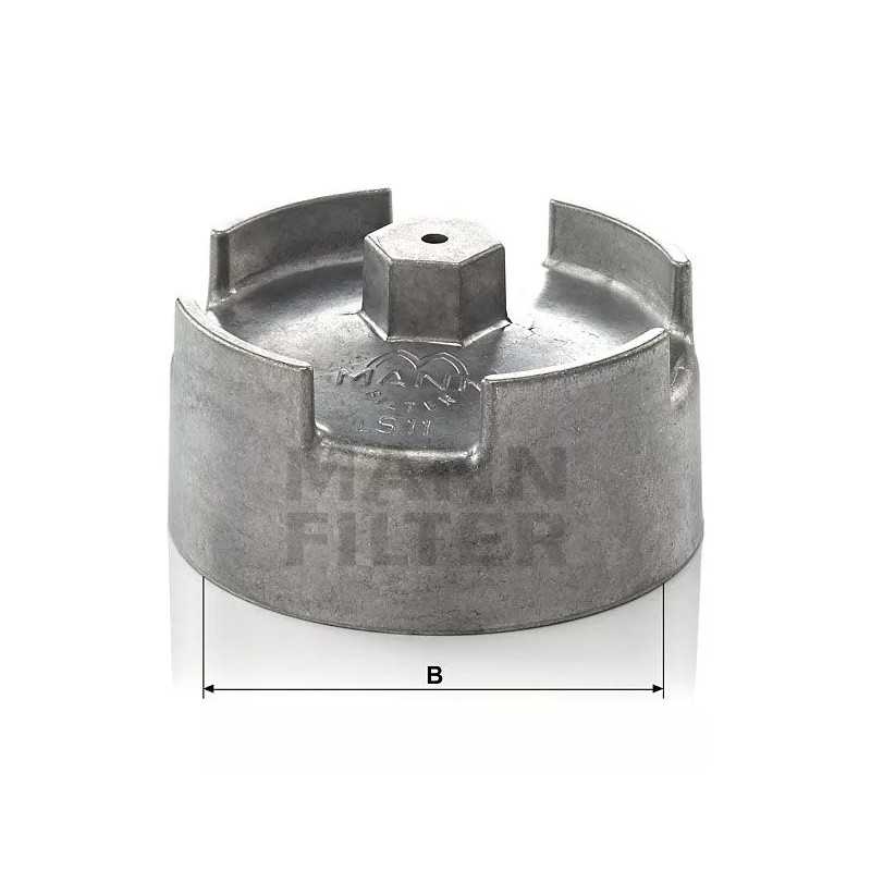 LS 11 MANN-FILTER alyvos filtro raktas