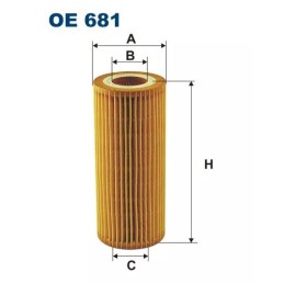 OE 681 FILTRON alyvos filtras