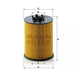 HU 823X MANN-FILTER alyvos filtras