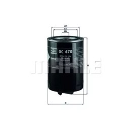OC 470 Knecht alyvos filtras