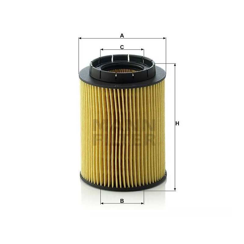 HU 932/6N MANN-FILTER ALYVOS FILTRAS VW PASSAT