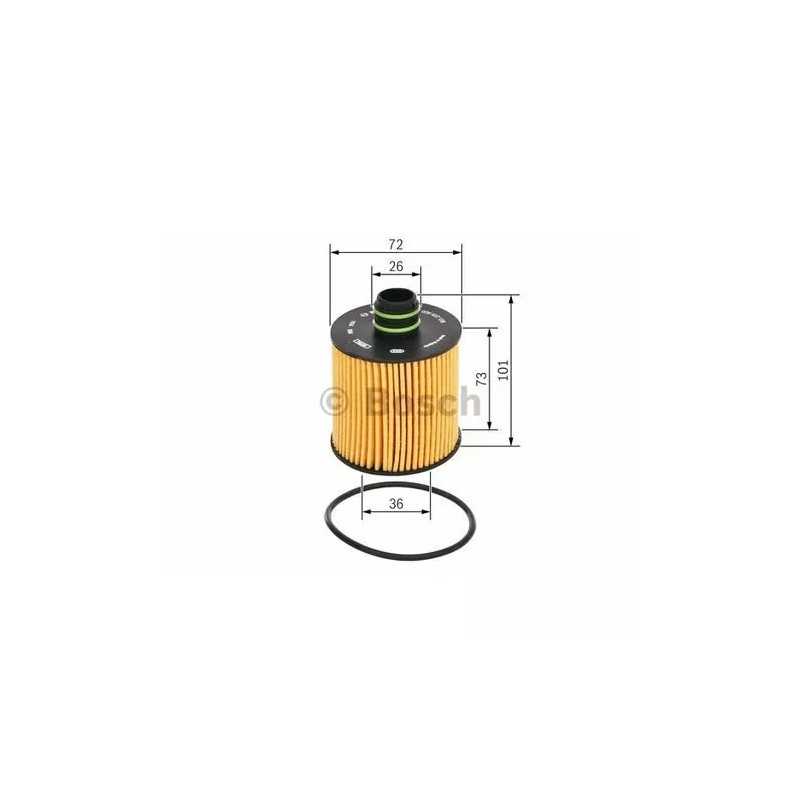 F 026 407 108 BOSCH alyvos filtras