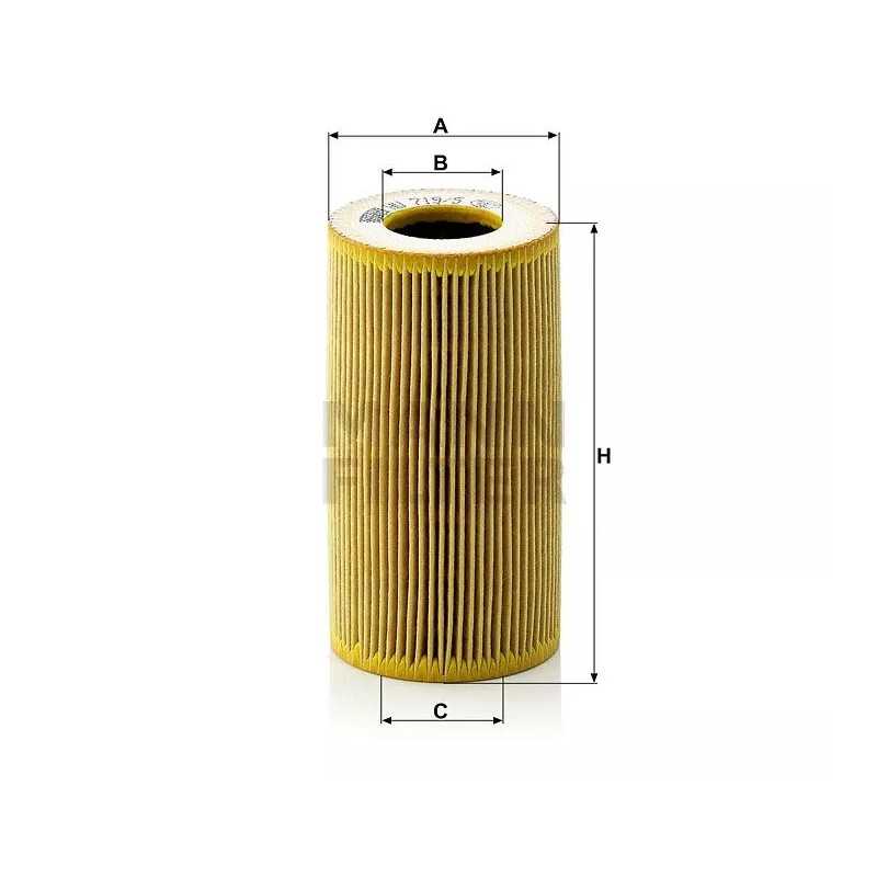 HU 719/5X MANN-FILTER ALYVOS FILTRAS PORSCHE 911 3.4I CARRERA 6/97-