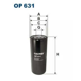 OP 631 FILTRON alyvos filtras