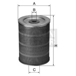 H341070/1 MANN-FILTER alyvos filtras