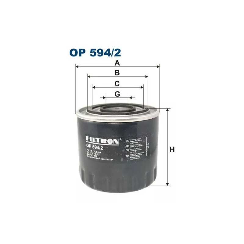 OP 594/2 FILTRON alyvos filtras