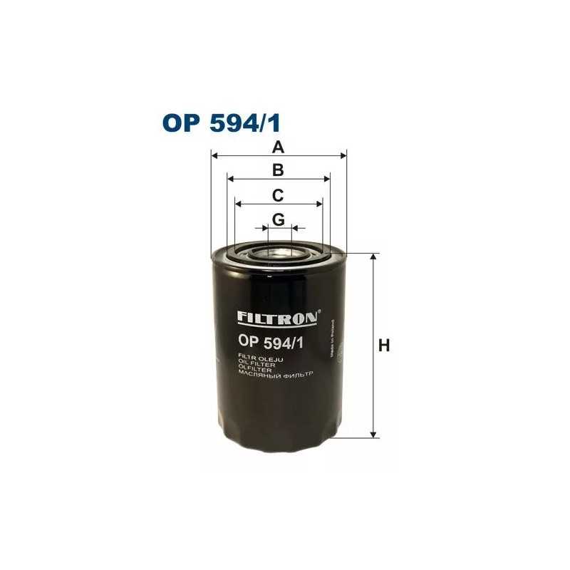 OP 594/1 FILTRON alyvos filtras