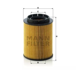 HU 932/7X MANN-FILTER alyvos filtras