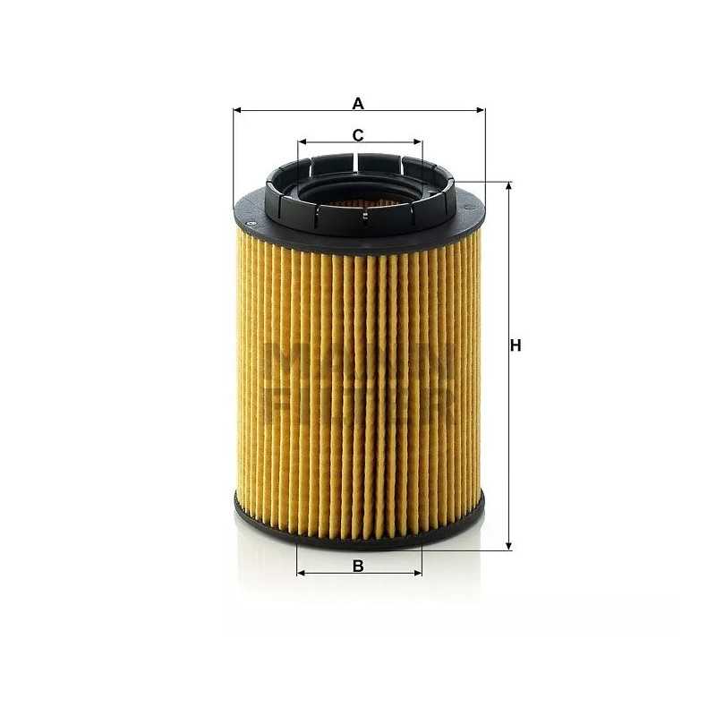 HU 932/7X MANN-FILTER alyvos filtras