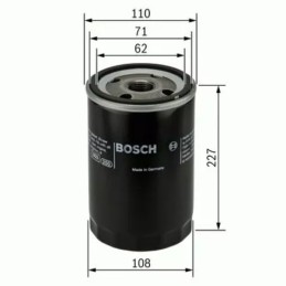 451301156 BOSCH alyvos filtras