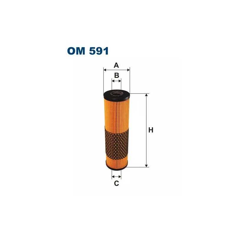 OM 591 FILTRON alyvos filtras