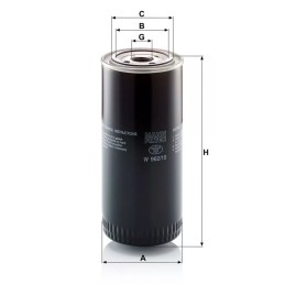 W 962/15 MANN-FILTER hidraulinis filtras