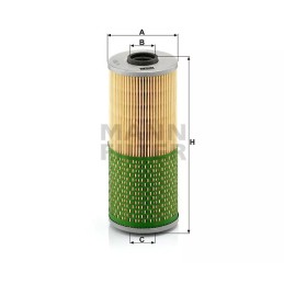 H 952X MANN-FILTER alyvos filtras BMW 750 E3