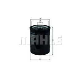 OC 326 Knecht alyvos filtras