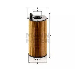 HU 820/2X MANN-FILTER ALYVOS FILTRAS DODGE JEEP