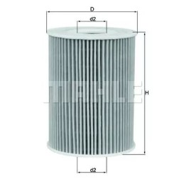 OX 254 D5 Eco Knecht alyvos filtras