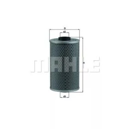 OX 40 Knecht alyvos filtras