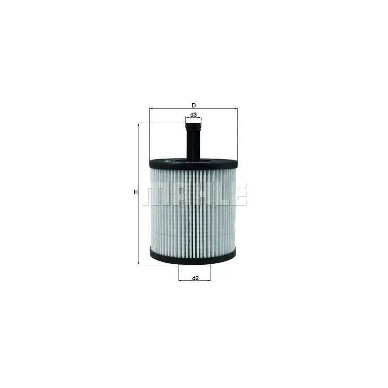 OX 556 D Eco Knecht alyvos filtras