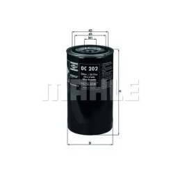 OC 202 Knecht alyvos filtras
