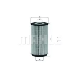 OX 557 D Eco Knecht alyvos filtras