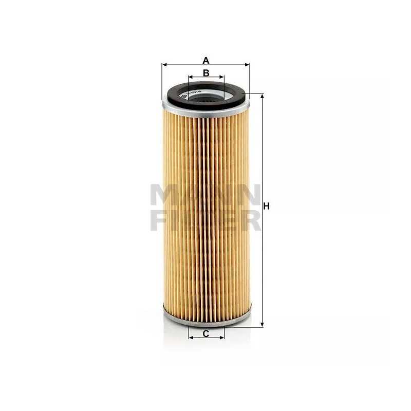 H 1076 MANN-FILTER alyvos filtras DB