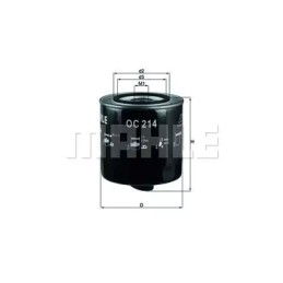 OC 214 Knecht alyvos filtras