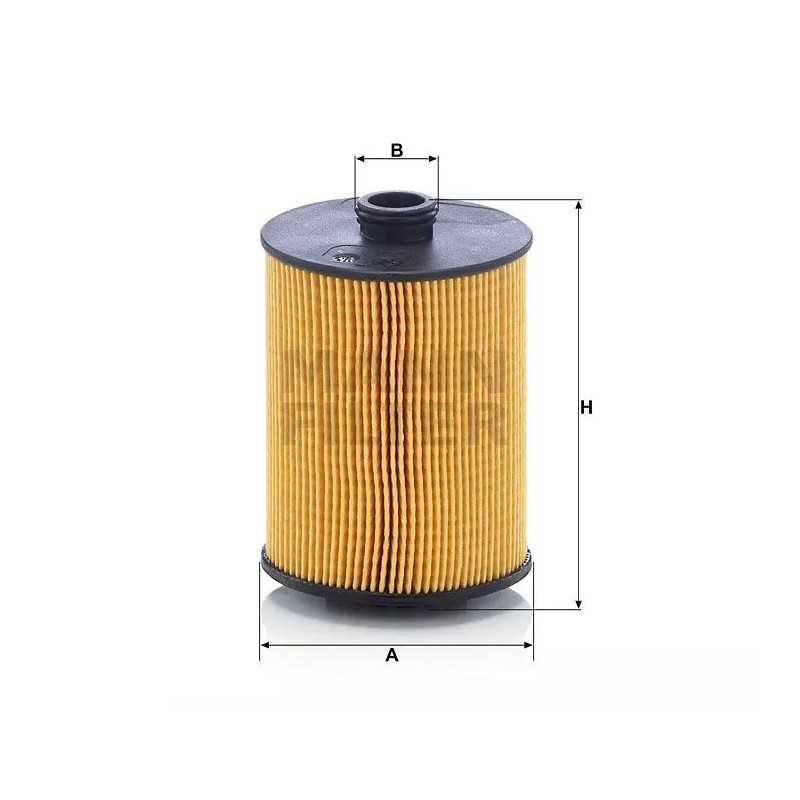 HU8009Z MANN alyvos filtras