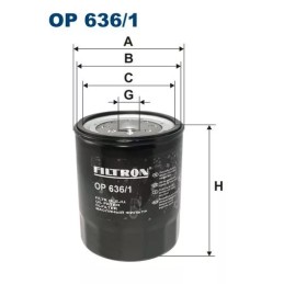 OP 636/1 FILTRON alyvos filtras