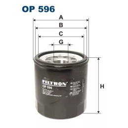 OP 596 FILTRON alyvos filtras