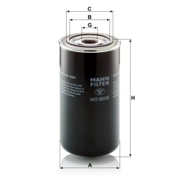 WD 950/5 MANN-FILTER alyvos filtras automatinei pavarų dėžei