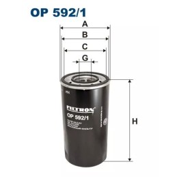 OP 592/1 FILTRON alyvos filtras